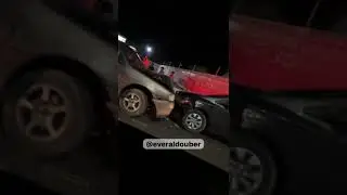 acidente  na rua ceara carro bater  de frente