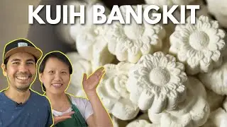 Kuih Bangkit Recipe | Malaysian Tapioca Coconut Cookie