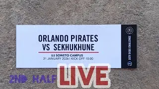 Orlando Pirates vs Sekhukhune United - LIVE!