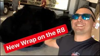 FIRST AUDI R8 MOD!! // WRAP AND TINT!!
