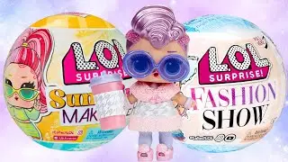ASMR LOL Surprise Sunshine Makeover Fashion Dolls #unboxing