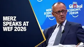 LIVE from Davos: Germany&rsquo;s Merz Speaks at WEF, Skips Trump Event