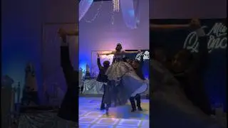 All of Samantha&rsquo;s quince lifts with the Golden Boys 💙 #quincea&ntilde;era #quince #dance #quinceideas