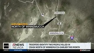 Nevada Highway Patrol identified two people killed in a crash north of Winnemucca