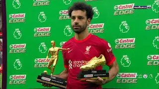 Salah wining the golden boot and playmaker award 🎉