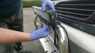 Fitting a lightbar to Mazda Bongo / Friendee / Ford Freda.