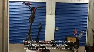 [KNK Repair]Carbon Nitro Electric Scooter Battery Issues Resolved When to Consider a Replacement