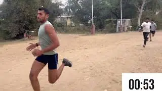 Mp police/800 meter 🇮🇳रनिंग ट्रायल 