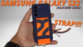 Samsung Galaxy S22 Case - Samsung Silicone Case With Strap!!!