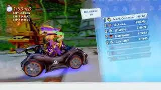 Crash Team Racing Nitro Fueled - Back N. Time Grand Prix! - (PS4 Pro)