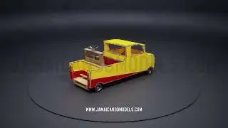 Jamaican 3D Model - Hand Cart