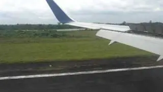 Arrival into Monrovia, Liberia, West Africa