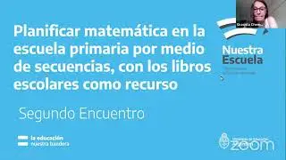 2-¿Cómo diseñar secuencias didácticas en Matemática?: Análisis secuencia de 