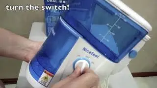 nicefeel Rechargable Water Flosser w/ UV sterilizer