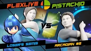 Microspacing Arcadian #2: Pistachio (Wii Fit) vs Flexlive (Wii Fit, Mega Man) - Losers Semi Final