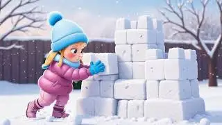 ❄️ Oakley Built a Snow Castle | Cozy Winter Song for Kids ❄️