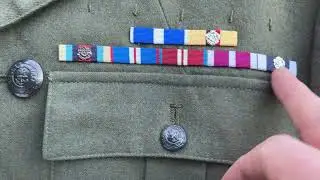 Куртка RSM Royal Marines Lovat No 5, твердая.