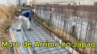 Muro de arrimo no Japão