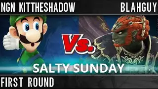 Salty Sunday @ eBash 46 (WiiU) - NGN KitTheShadow VS BlahGuy - First Round