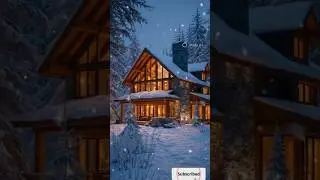 Cozy Winter Cabin in Snow ❄️🏡 | Pure Peace | Cozy eclectic house tour