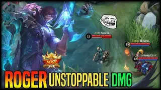 NEW ROGER BUILD 2025 (UNSTOPPABLE DAMAGE) Must Try!!😱 - MLBB