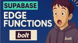 Supabase Edge Functions Arrive in Bolt.New