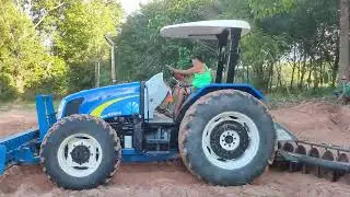 T5060 newholland วันนี้ทดสอบวันแรกหลังจากได้รับรถ