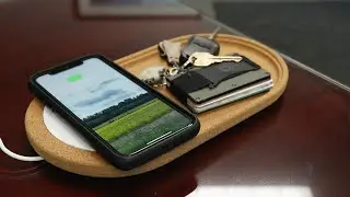 Cork Catch All Organizer and Charging Station by Sarina