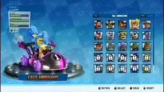 CTR Nitro-Fueled - Pit Stop - More unlockable items (Summer Time, Gear, Nash etc)