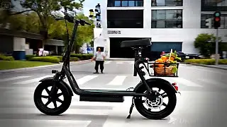 First Ride On AovoPro ESBS-PRO 48v 22ah 500w Seated Electric Scooter / Schoolboy ERROR Camera FAIL