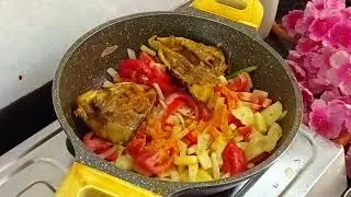 Fish Head Curry with Dried Mango - Tangy and tasty new recipe 