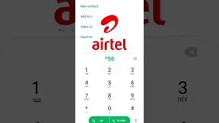 😯 Airtel 1GB data loan code #shorts