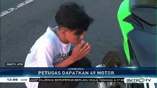 Polres jombang razia balap liar
