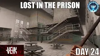 Exploring the Cell block for weapons!  Day 24 in VEIN | INSANE difficulty
