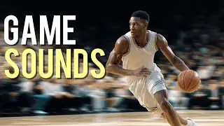 The sound of an NBA Basketball game on TV | Live broadcast energy 