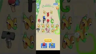 merge alphabet monster unlock all alphabets monster it's time to fun #shorts