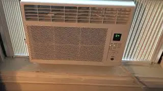 GE Window Air Conditioner Unit, 6,000 BTU for Small Rooms. For Best Price, Link In Description.