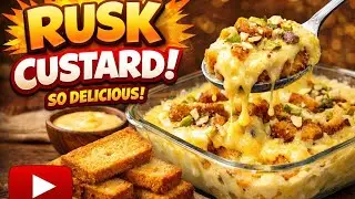 रश्क से इतना Tasty Dessert की सब पूछेंगे कैसे बनाया| Instant Dessert Recipe |Rusk Custard Recipe |