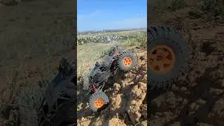 #rc #crawler на лебедке