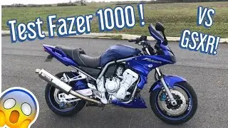Test Fazer 1000 de 2002 ! Vs Gsxr ;)