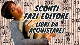Sconti Fazi: i miei consigli su cosa acquistare - Libri da leggere #booktubeitalia #scontifazi