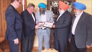 Sikh Delegation visits the historical city of Ieper, Hollebeke and Neuve Chapelle