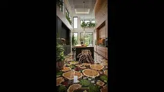 Epoxy Flooring Tutorial: Working with Dry Flowers & Wood