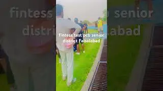 fintess test pcb senior district Faisalabad👏🏻 #trending #cricketacadmey #fitness #foryou #foryou