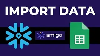 Snowflake to Google Sheets | Use Amigo Data