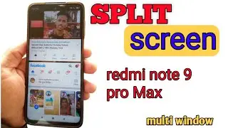 redmi note 9 pro split screen | redmi note 9 me dual screen