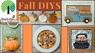 🍁🍁5 BRAND NEW FALL DIYS | Dollar Tree DIYS | Magnolia Design Co | Easy Home Decor