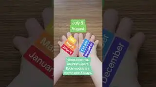 Which Months Have 31 Days? 📅 Use This Knuckle Mnemonic