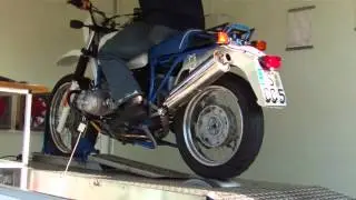 R80 GS Basic auf dem Leistungspr&uuml;fstand