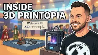Внутри 3D Printopia: боевые роботы, УФ-лазеры, косплей и ретро-3D-принтеры